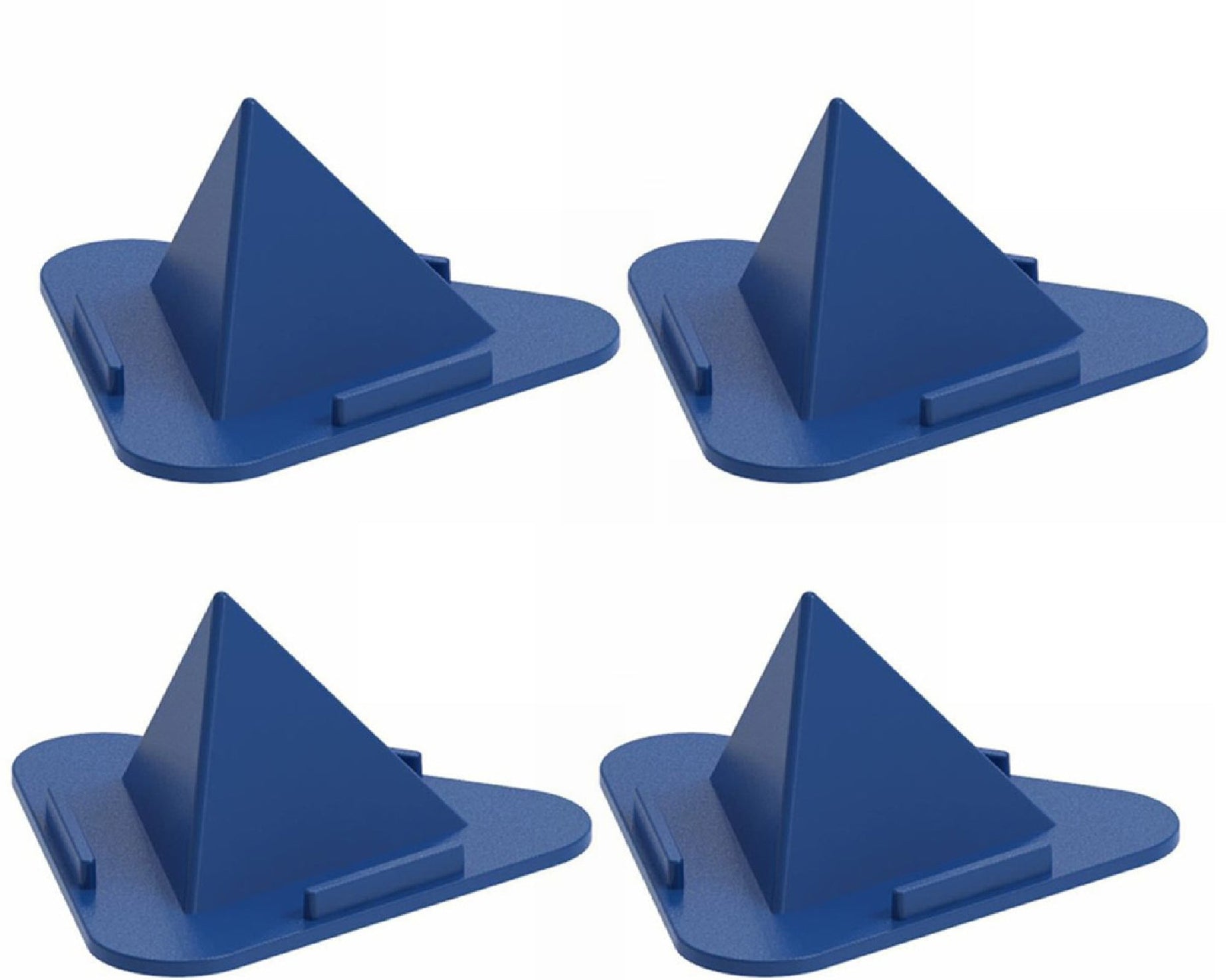 Universal Portable Three-Sided Pyramid Shape Mobile Holder Stand