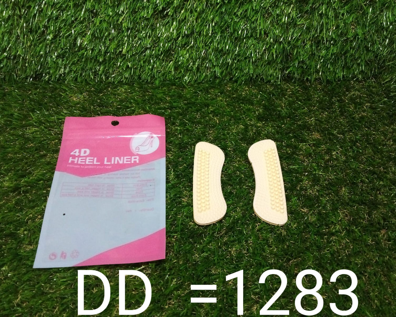 Fabric shoe insoles for heel protection