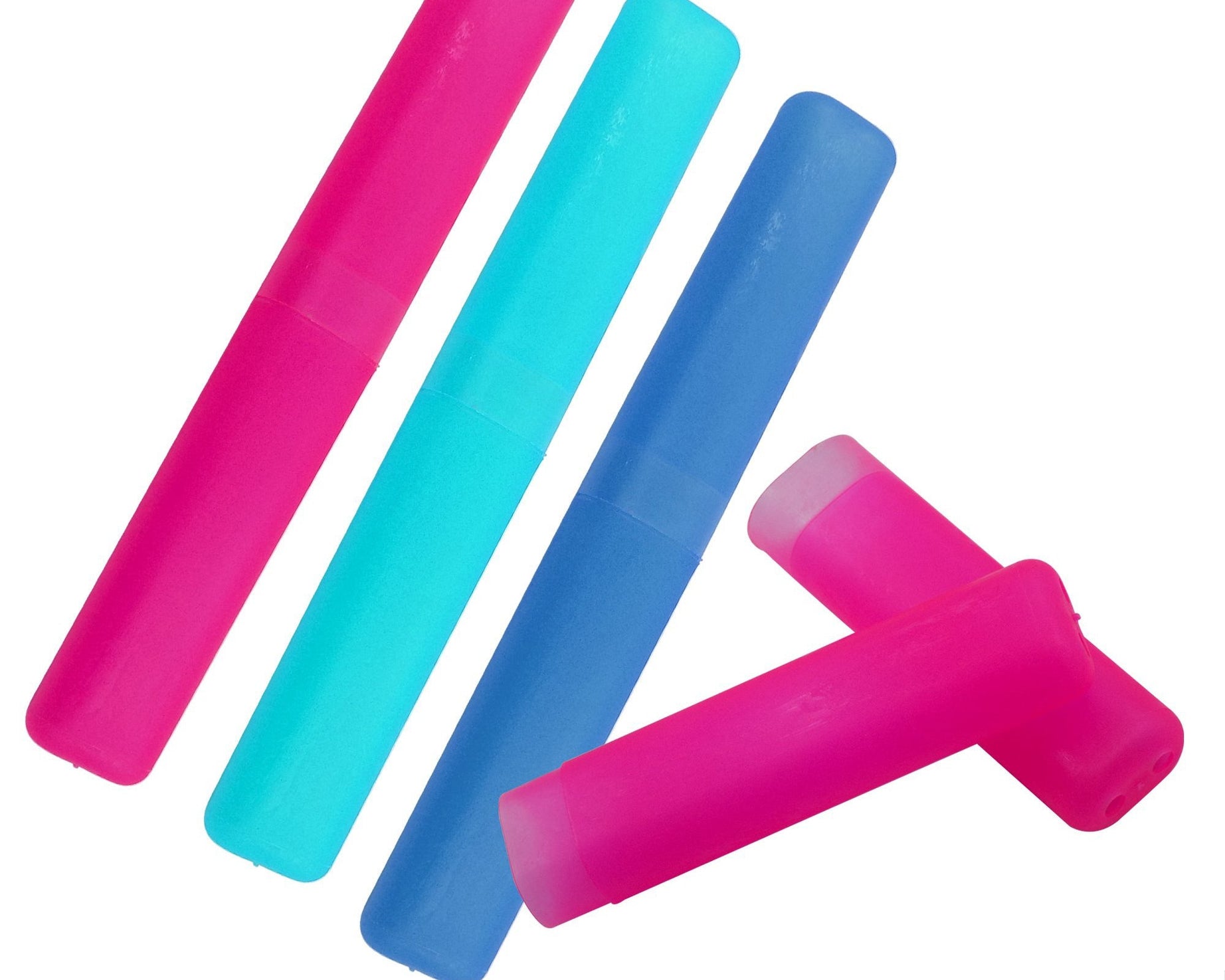 Toothbrush case, side view.