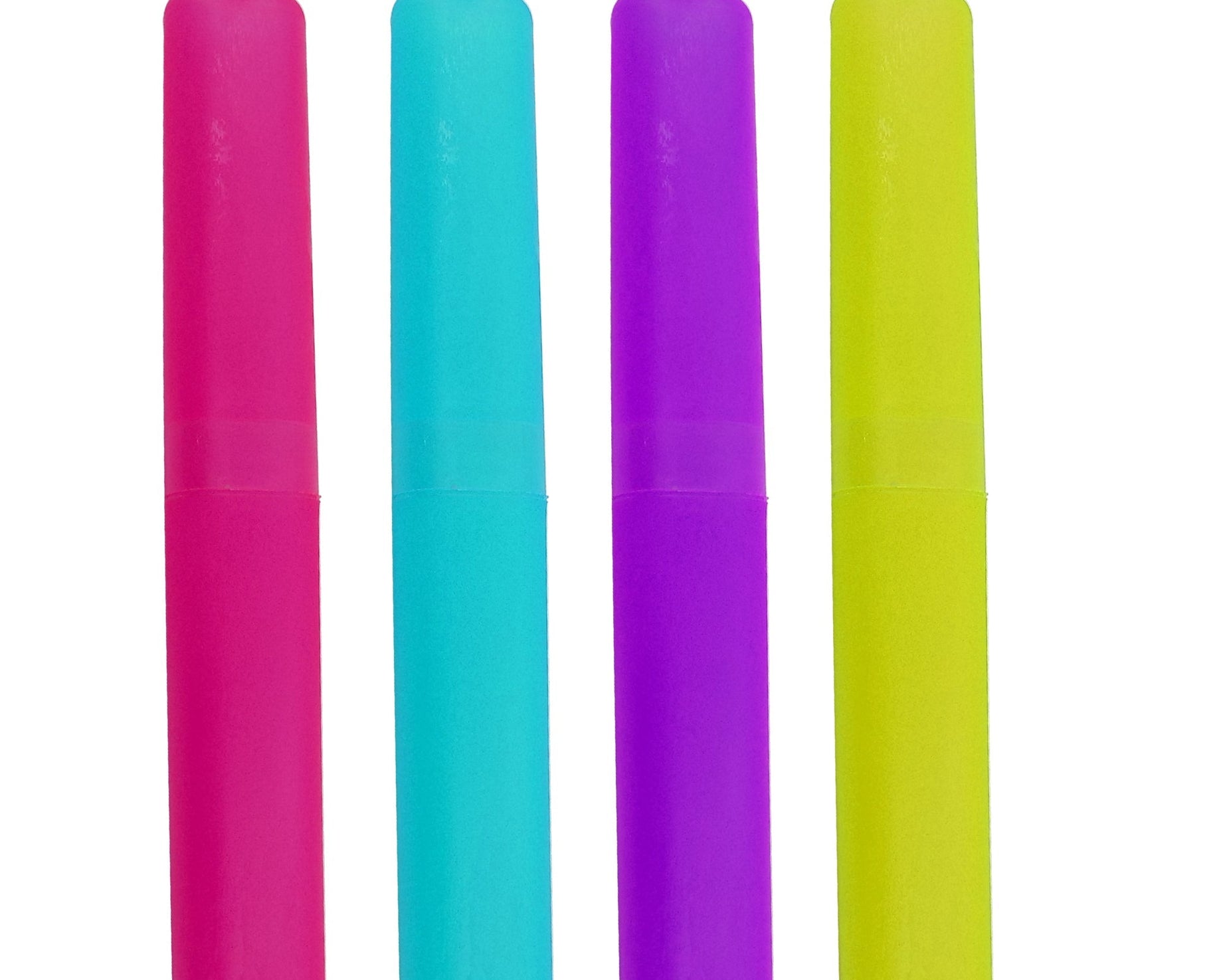 Portable dust-proof toothbrush cases.