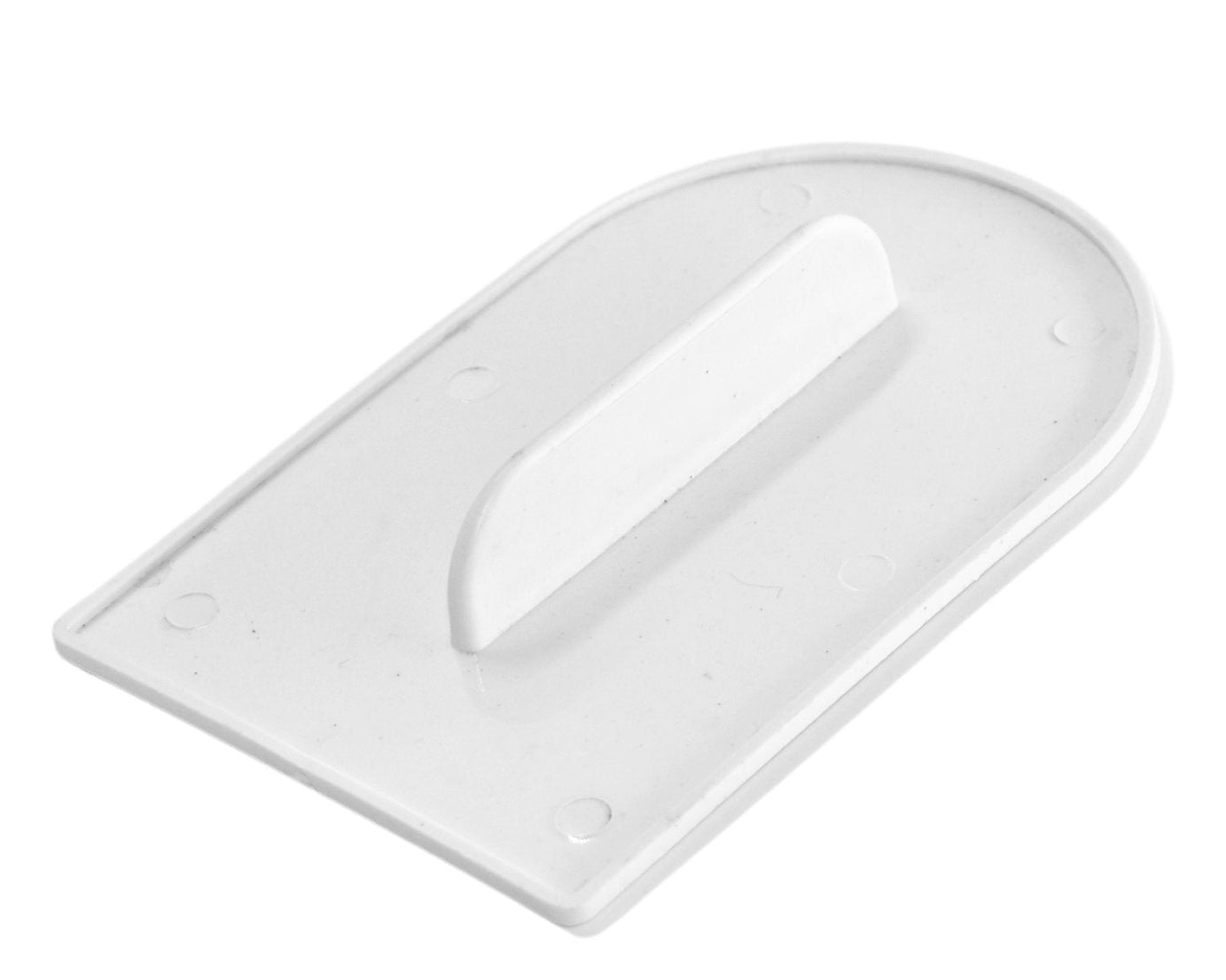 Set of plastic icing smoothers for cake and pastry decorating