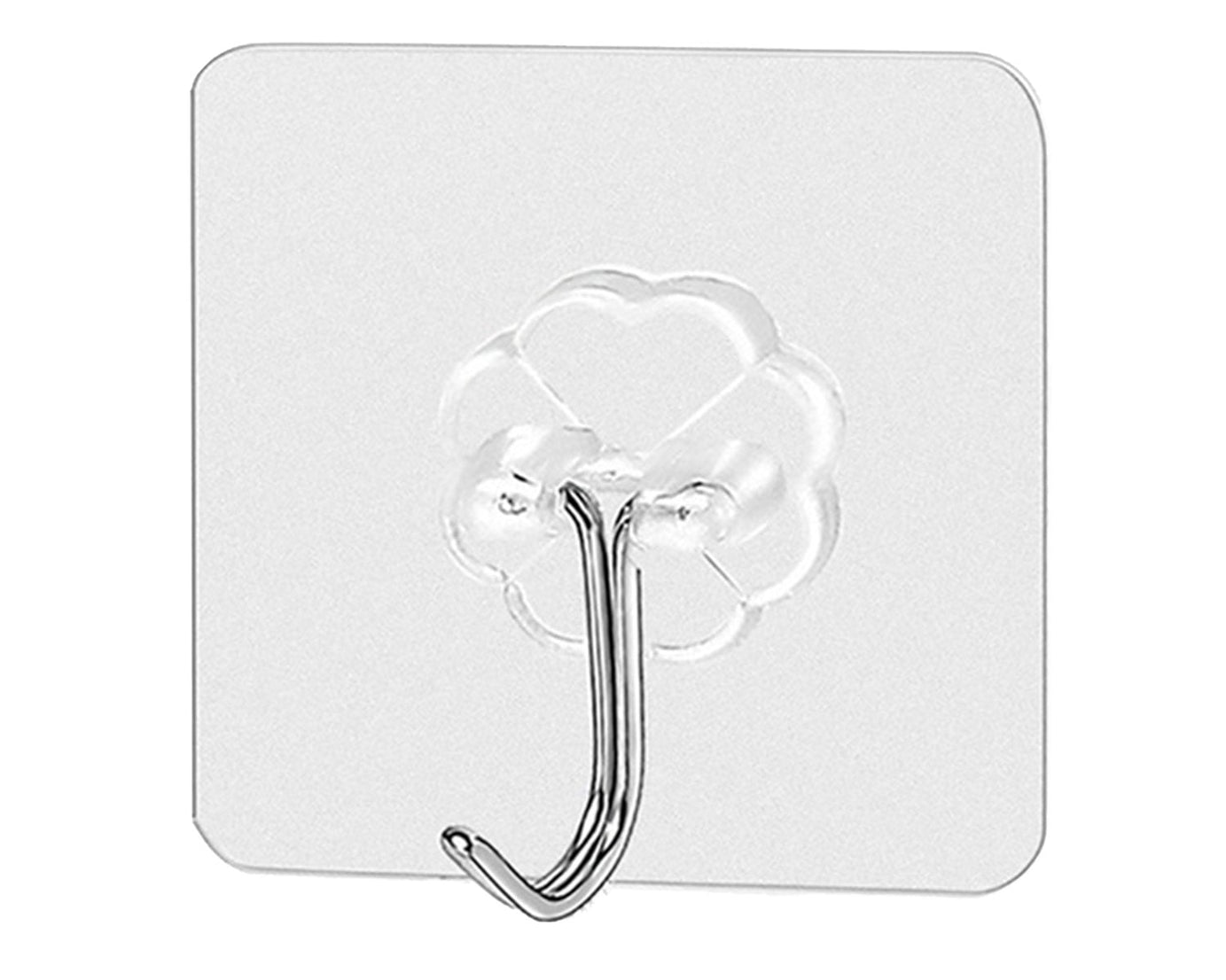 Strong adhesive wall hooks made of stainless steel for home organization