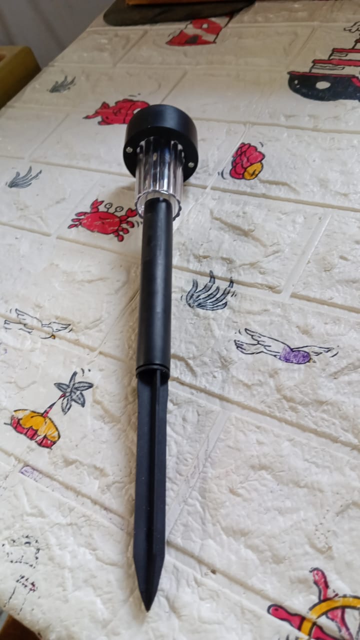 Solar Panel Led Spike Spot Light Landscape Garden Yard Path Lawn Outdors Solar Lamps, Waterproof Outdoor Decorative Landscape Lights for Garden, Patio, Yard, Walkway (PCs:- 24)