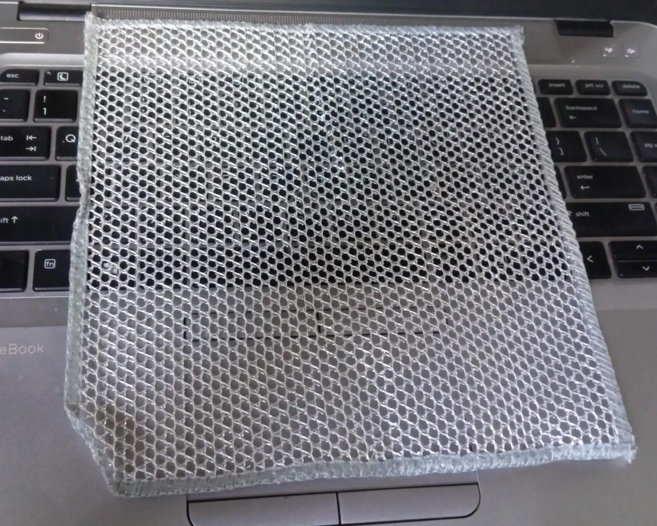 One-Sided Multipurpose Microfiber Cloths, Scrubber (1 Pc / 20x20 Cm)