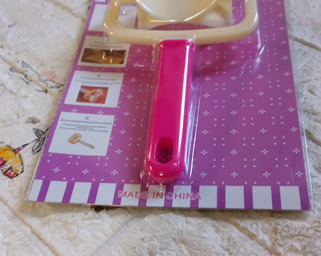 Plastic Round Roll Forming Cutter Cake Ball Tongs and Molds, Puri Cutter, Roller Machine for Baking Tools (1 Pc Mix Color)