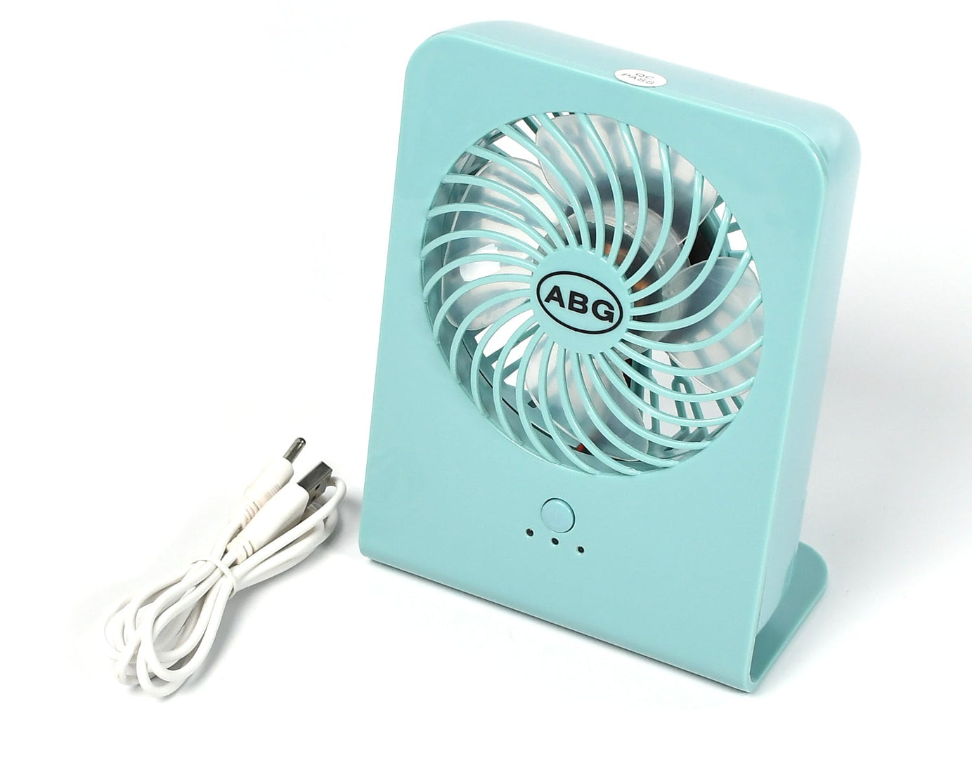Portable Desk Fan Big Table Fan3 Step Speed Setting Fan Personal Desk Fan Suitable For Office , School & Home Use (Battery Not Include)