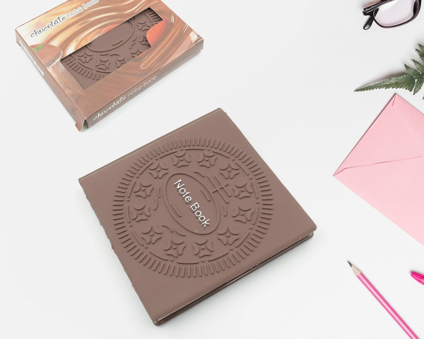 Chocolate Diary Notebooks Original Chocolate Smell  Writing Practice Book Early Learning Copybook Premium Chocolate Book ( 1Pc Book )