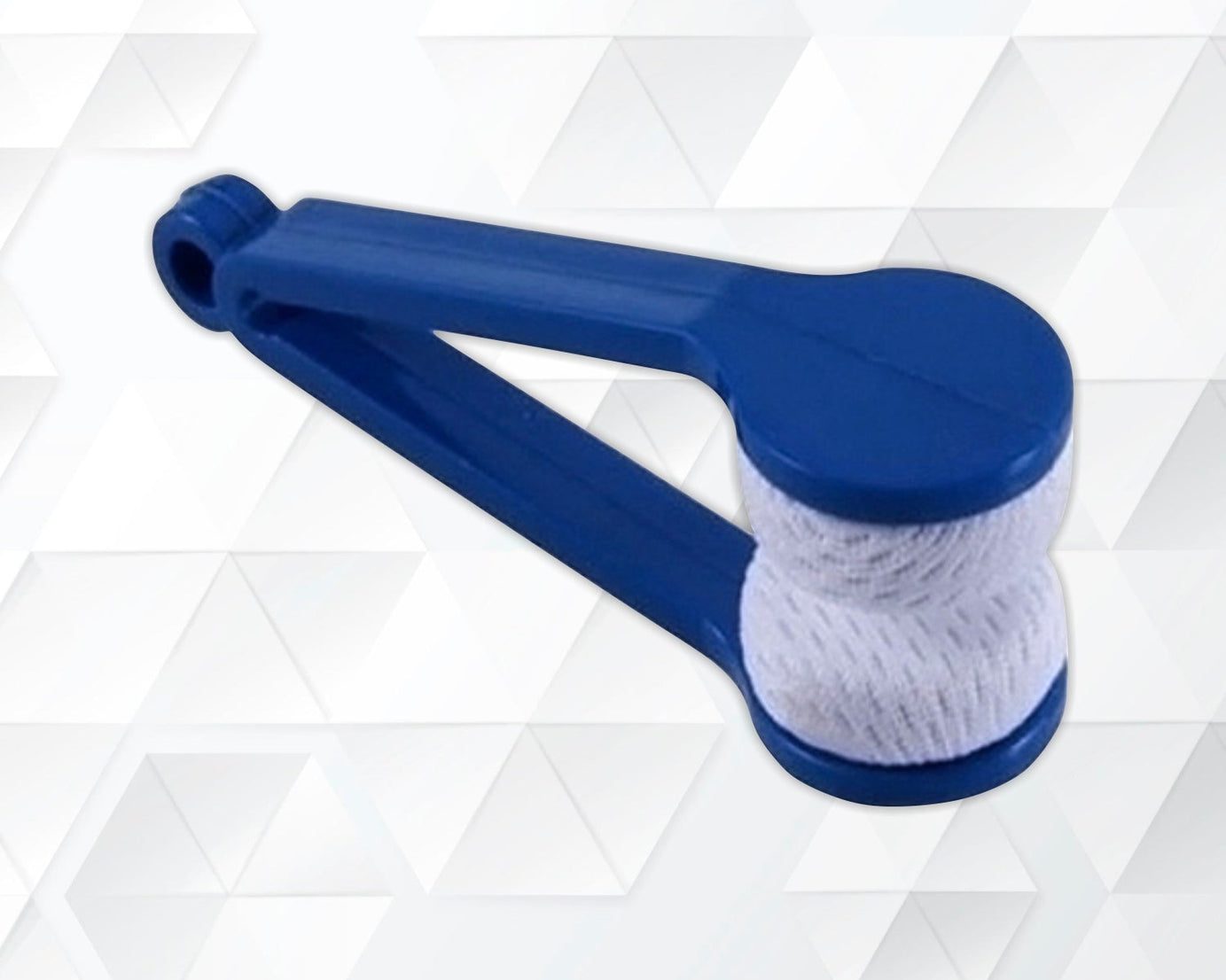 Mini microfiber eyeglass cleaner for sunglasses and spectacles.
