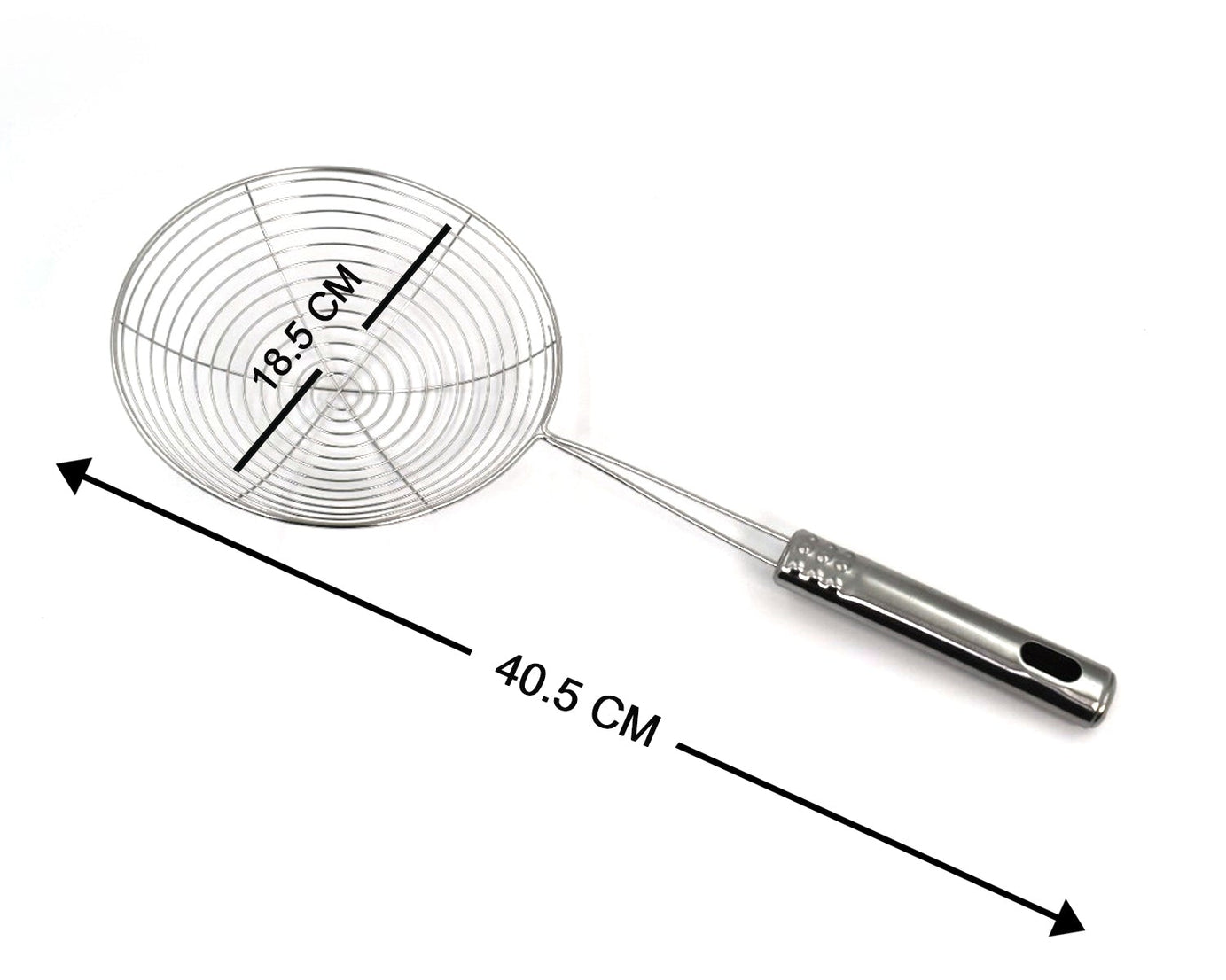 Oil strainer with large capacity for easy draining