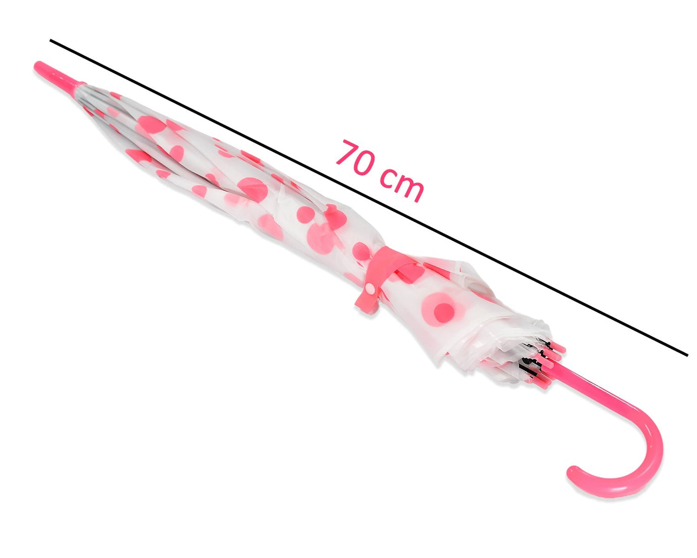 Multicolor dot umbrella for rainy days