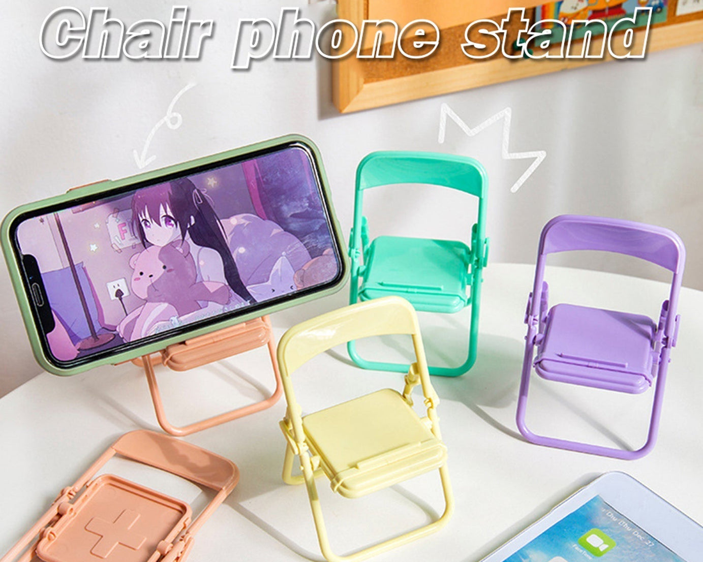 Ergonomic mobile stand for comfortable viewing angles.