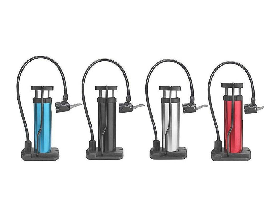 Portable Mini Foot Pump for Bicycle, Bike, and Car