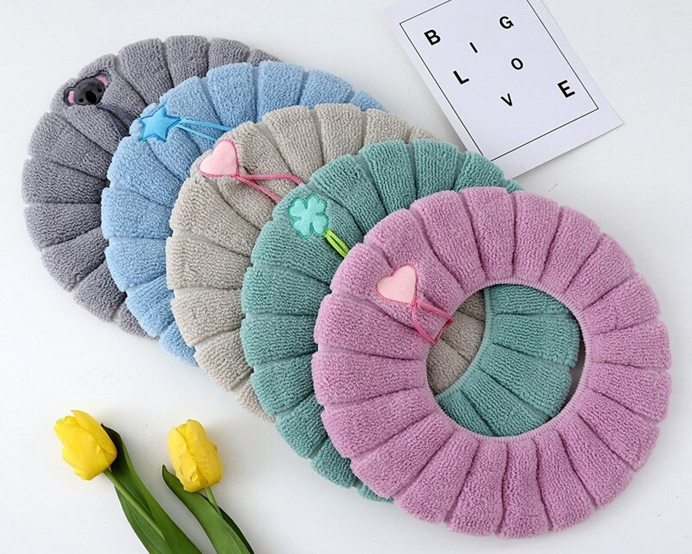 Winter Comfortable Soft Toilet Seat Mat Cover Pad Cushion Plush