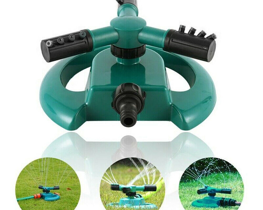 Efficient garden sprinkler for even water distribution