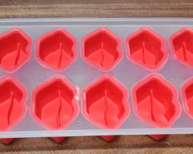 Silicone Mold Ice Cube Tray Creative Sweet Multi Type Ice Tray Buckets, Ice Cube Trays Multi Fruit Shape Ice Tray (1 Pc)