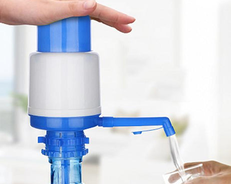 Hand press water pump dispenser, manual pump