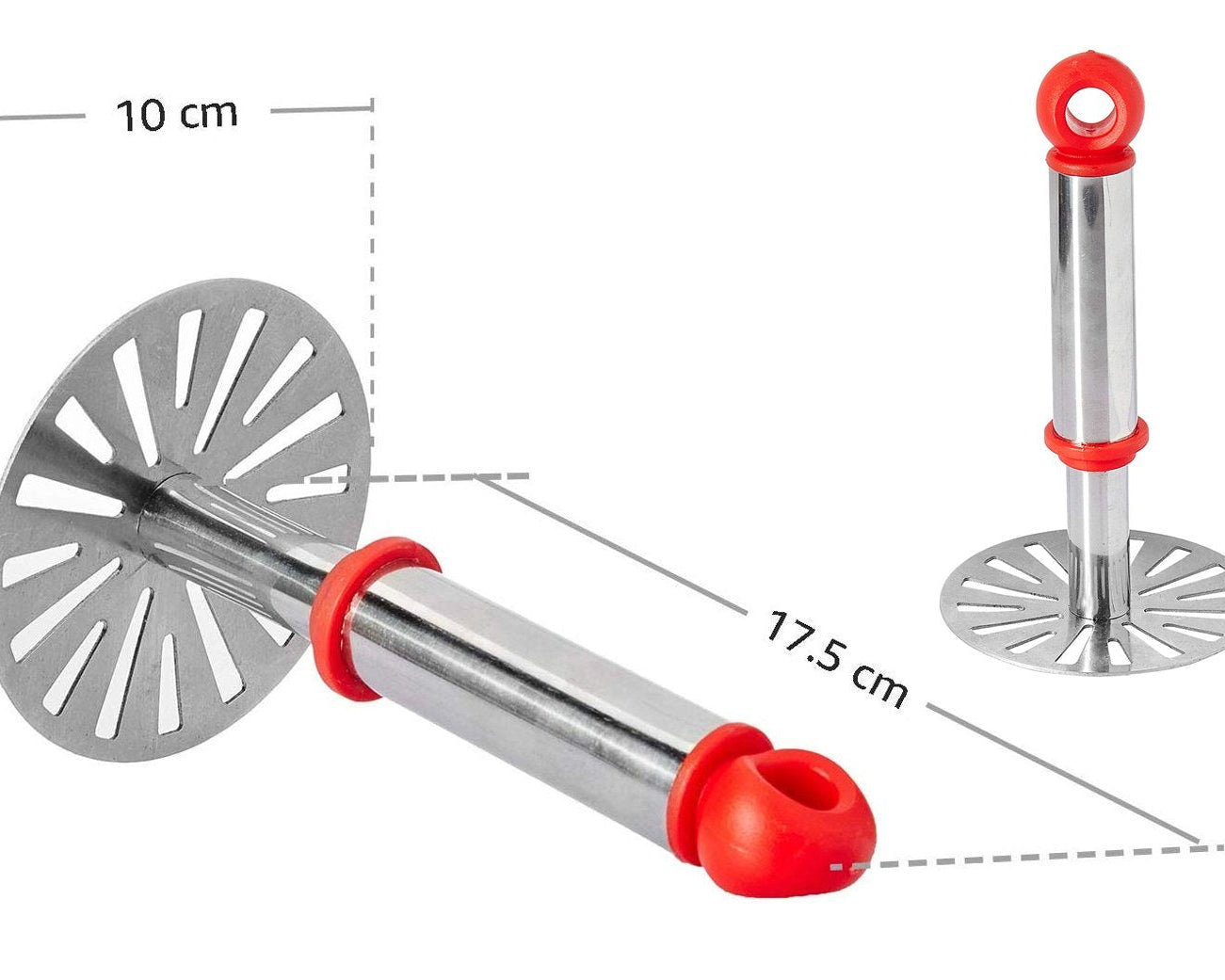 Stainless steel Pau Bhaji masher