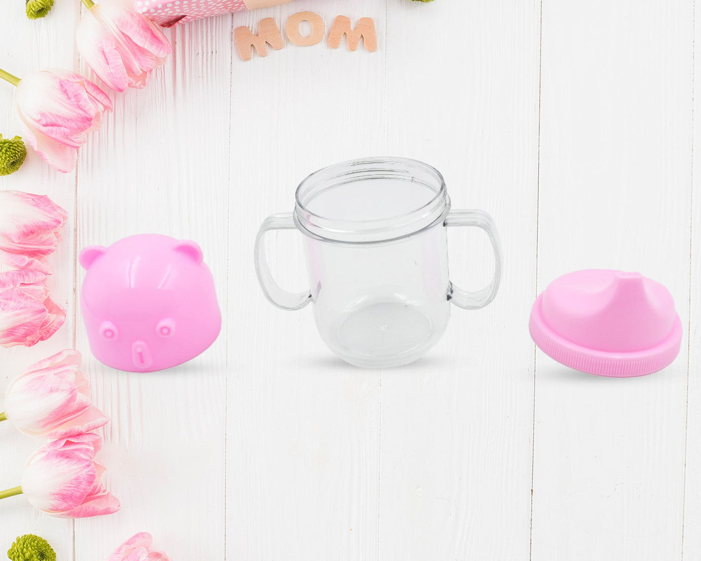 Baby Milk Mug Sippy Cup Baby Mug, Leakproof, Mug For Kids Lightweight, Nursing, Dishwasher Safe Mug (250 Ml / 1 Pc)