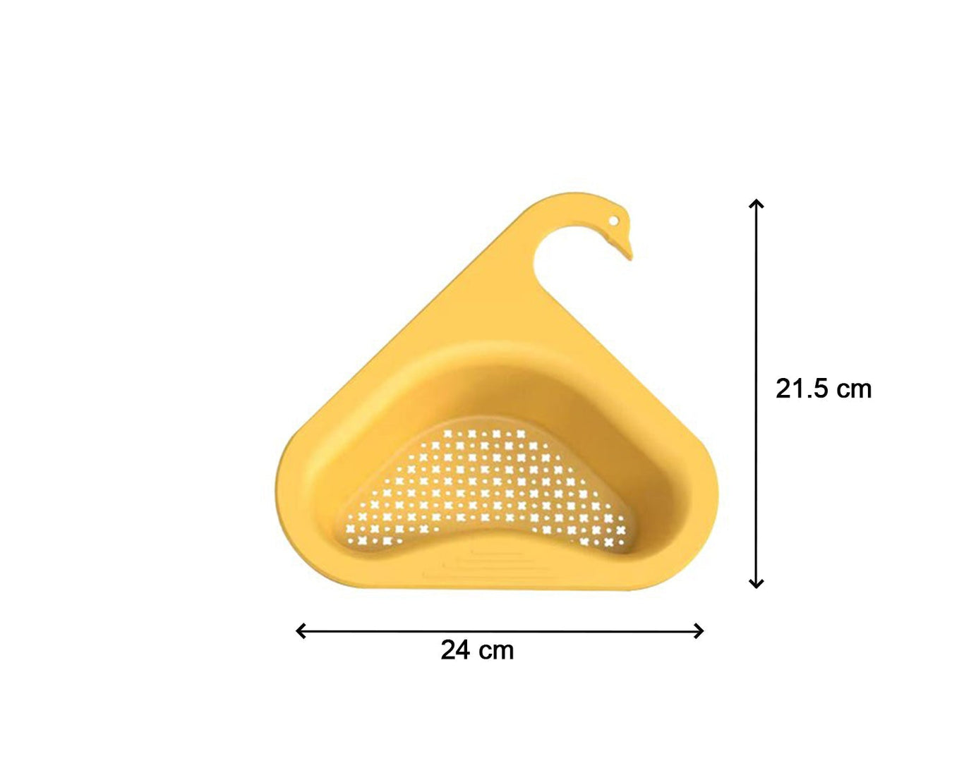 Durable sink strainer with swan design for filtering kitchen waste