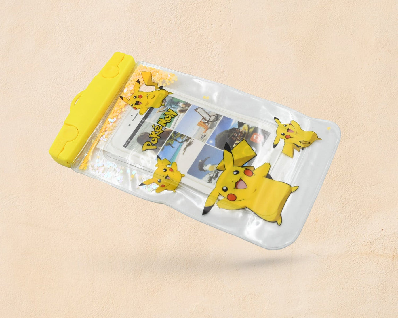 Mix Color Dust Proof rain Pouch Waterproof Plastic Mobile Cover With Belt Waterproof Phone Pouch, Large Phone Waterproof Case Underwater Dry Bag for All Android and iPhone Models