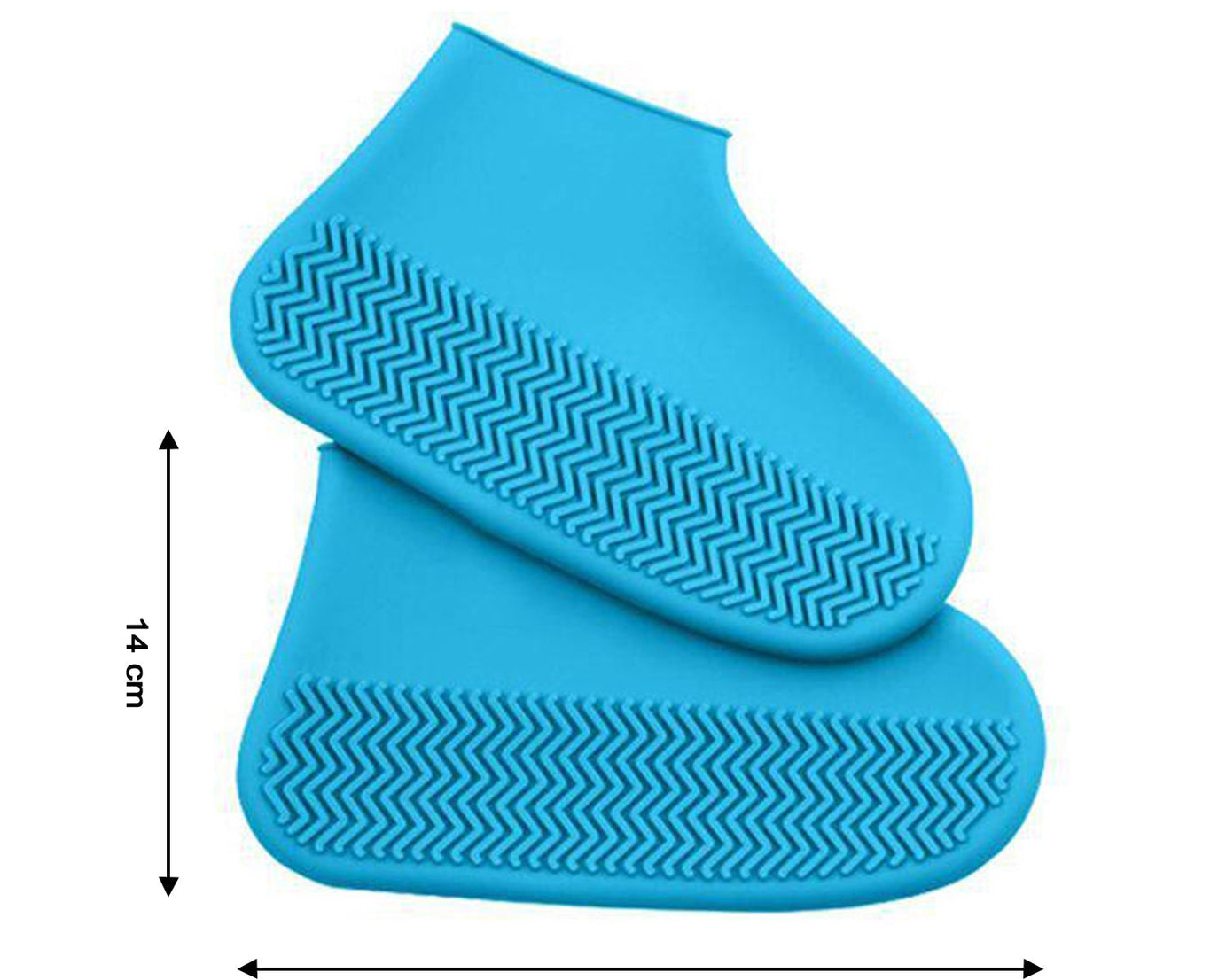 4867 Non-Slip Silicone Rain Reusable Anti skid Waterproof Fordable Boot Shoe Cover 