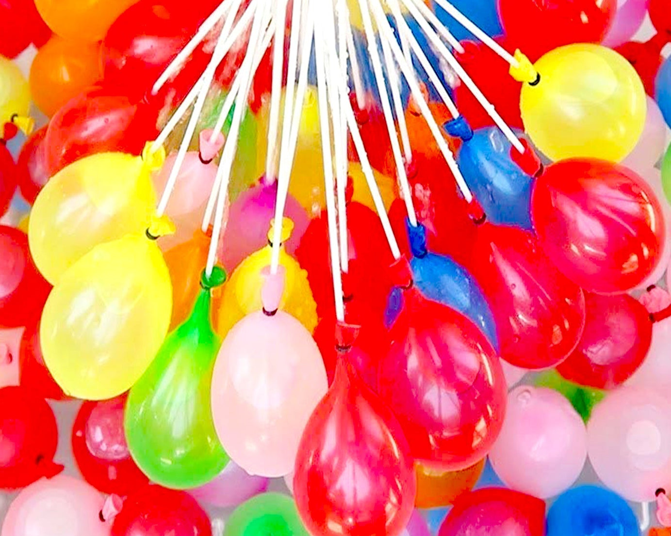 Holi Magic Water Balloons for Kids - 111 pcs (Multicolor)