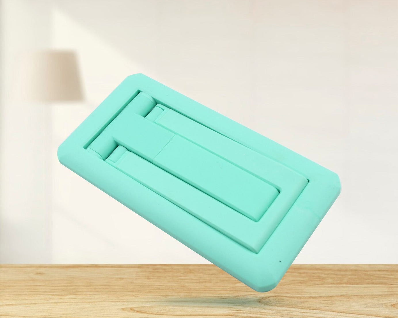 Mobile Phone Stand Mobile Phone Holder Table Adjustable Angle Height Foldable Non-Slip Sturdy Mobile Phone Holder Desktop Phone Holder for All Smartphones