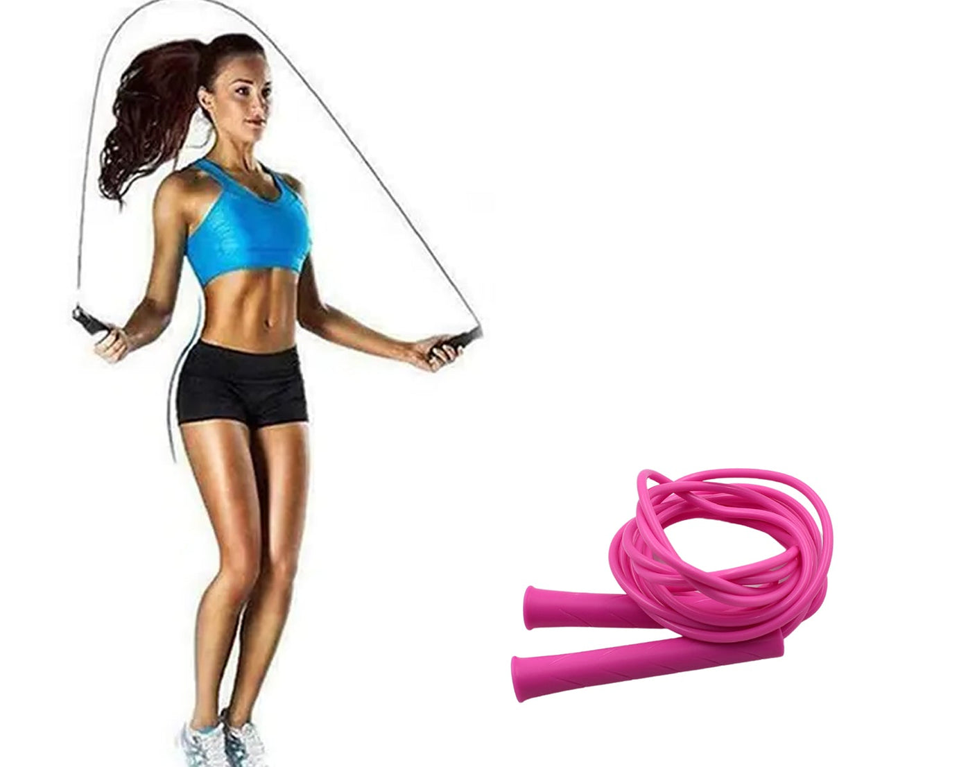 0648 3m Plastic adjustable wire skipping, skip high speed jump rope cross fit fitness equipment exercise workout