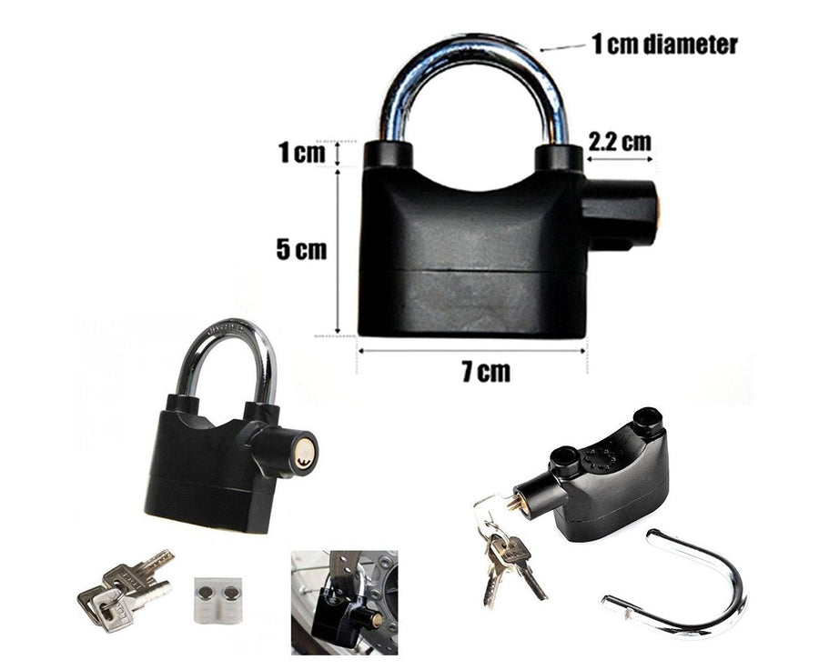 Anti Theft Security Pad Lock with Smart Alarm