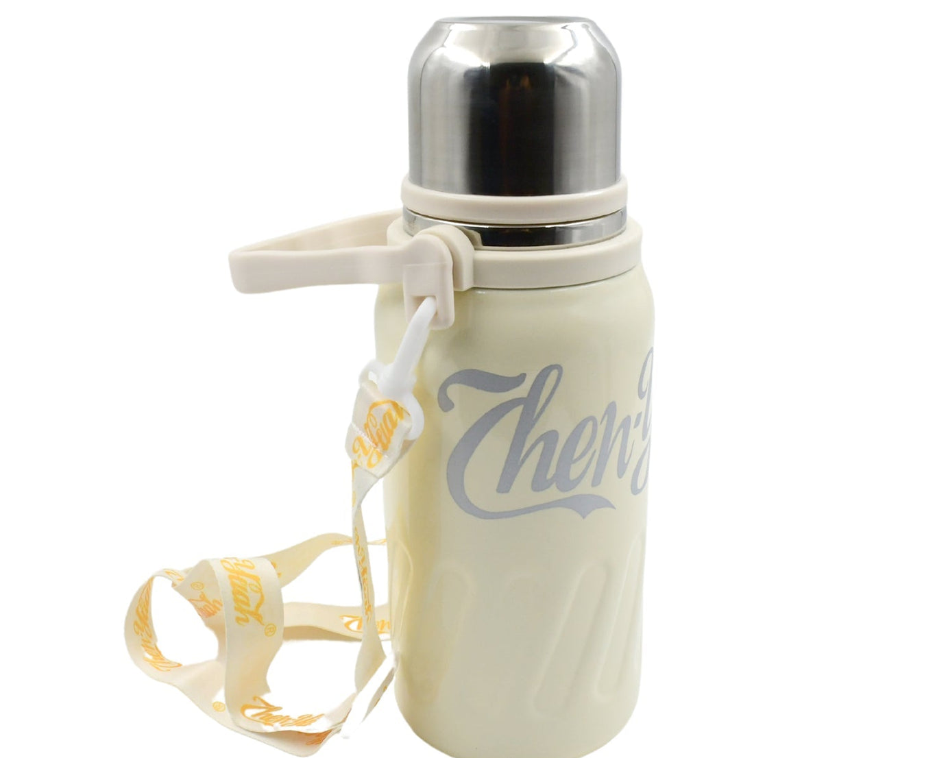 Stainless Steel Vacuum Insulated Water Bottle | Leak Proof Flask for Tea Coffee | Reusable Water Bottle with Hanging Strap | Bottle for Hot & Cold Drinks Wide Mouth Water Flask 1200 ML