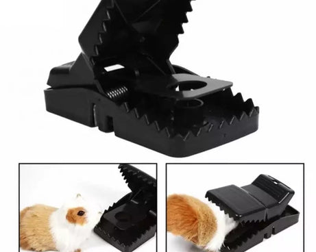 Mouse Catcher Trap Cage with Mouse Figure for Home, Kitchen, Room, Office, Indoor, Outdoor Mice Pest Control Reusable (1 Pc)