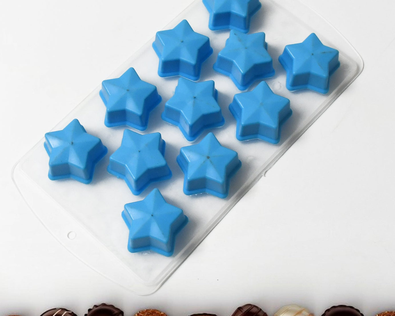 Silicone Mold Ice Cube Tray Creative Sweet Multi Type Ice Tray Buckets, Ice Cube Trays Multi Fruit Shape Ice Tray (1 Pc)