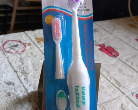 ELECTRIC TOOTHBRUSH FOR ADULTS AND TEENS, ELECTRIC TOOTHBRUSH BATTERY OPERATED DEEP CLEANSING TOOTHBRUSH (Battery Not included)