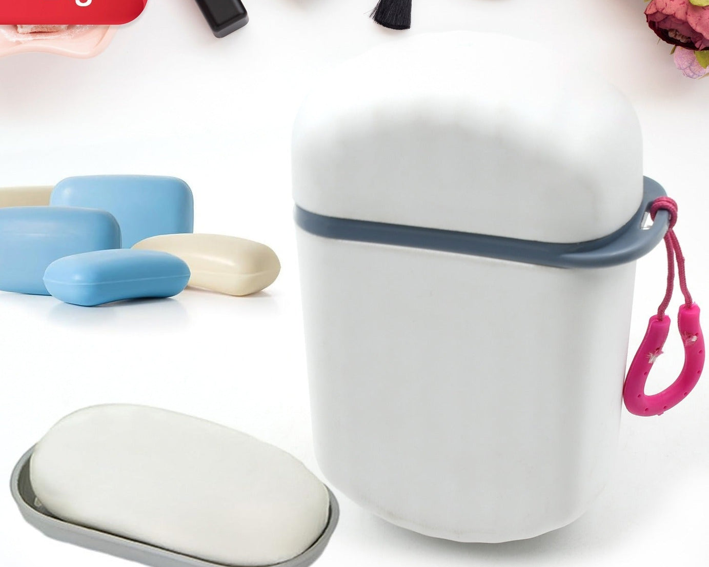 Stylish and Practical Soap Holder for Travel  Soap Box With Secure Seal and Non Leak Design Stylish Soap Box for Home, Bathroom, Hiking, Travel, Camping Capsule Soap Box (1 Pc)