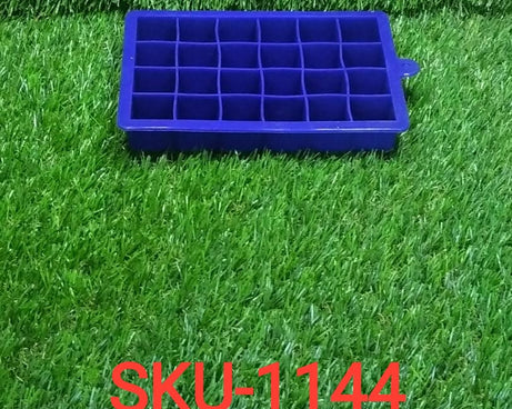 Silicone Ice Cube Trays 24 Cavity Per Ice Tray [Multicolour]