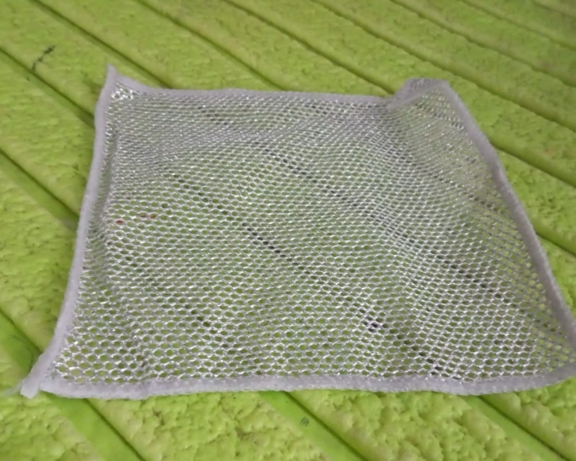 One-Sided Multipurpose Microfiber Cloths, Scrubber (1 Pc / 19x19 Cm)