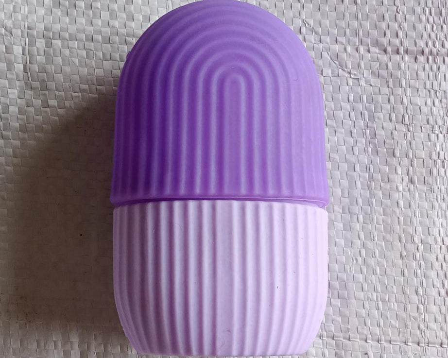 BEAUTY ICE ROLLER FOR FACE MASSAGER & EYE REUSABLE FACE ROLLERS FACIAL ROLLER ( Purple Color)