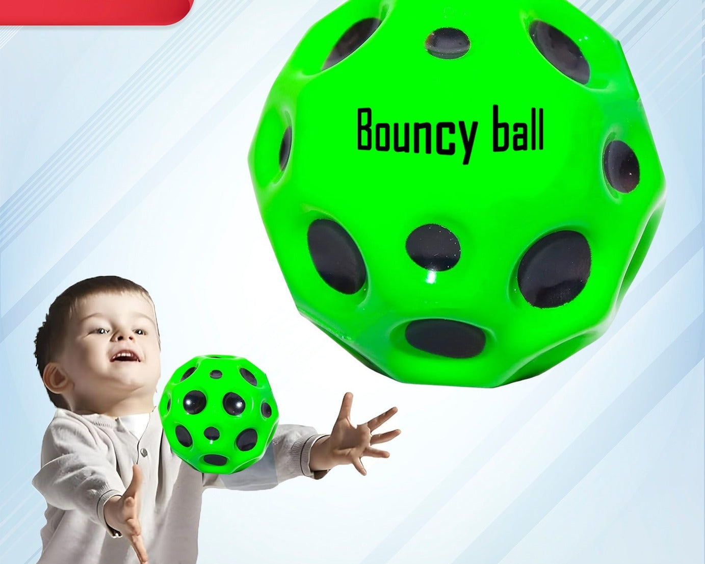 Super Bouncy Coral Star Ball