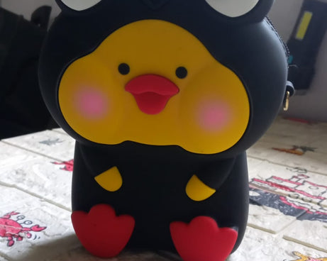 Cute Cartoon Girls' Backpack, Shoulder Bag /  Purse, Portable, Mini Silicone Handbag Girls, Children's Bag/Purse for Girls Women, Gift Girls Bag Accessories (1 Pc Mix Color )