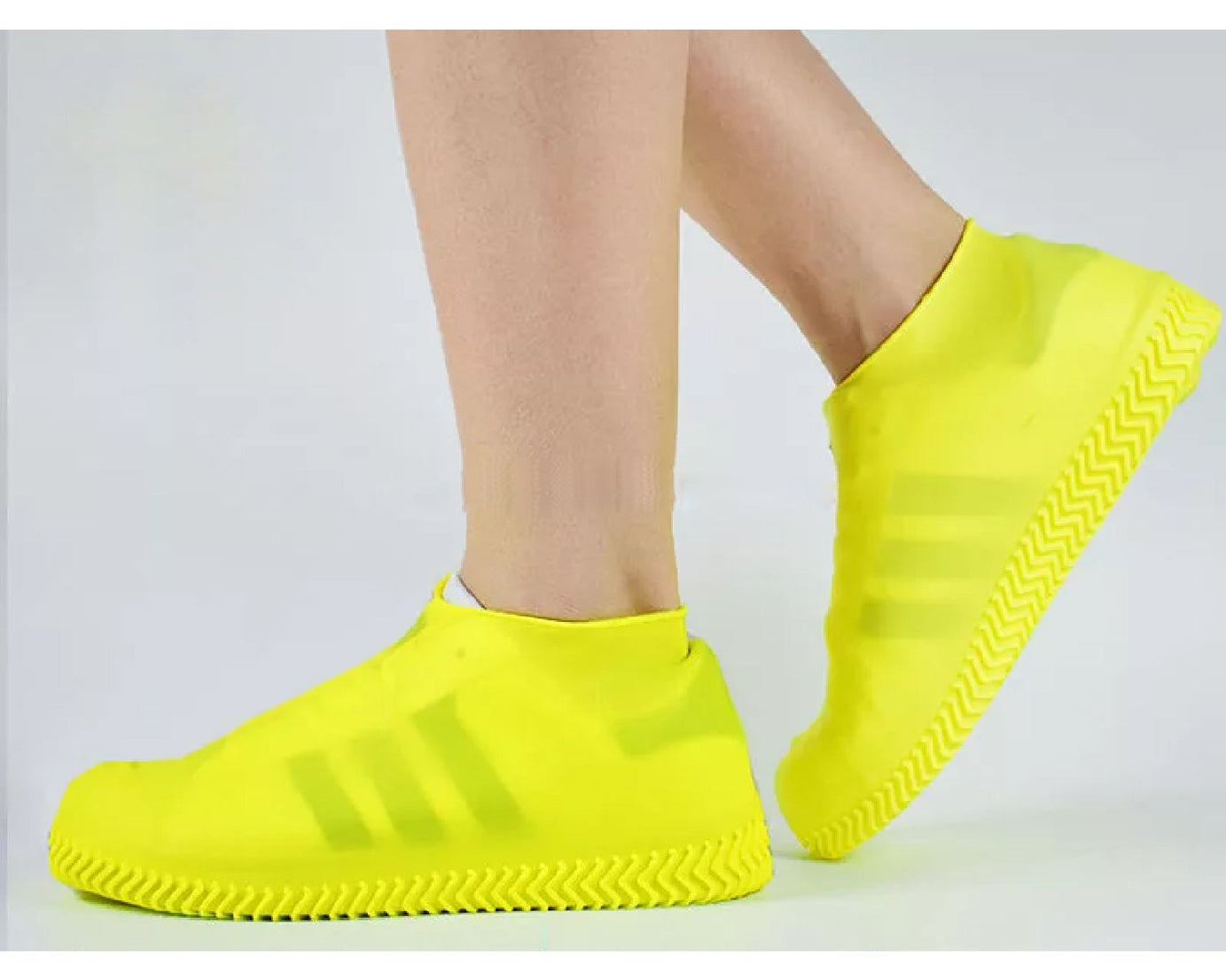 Medium-sized shoe covers in various colors, reusable