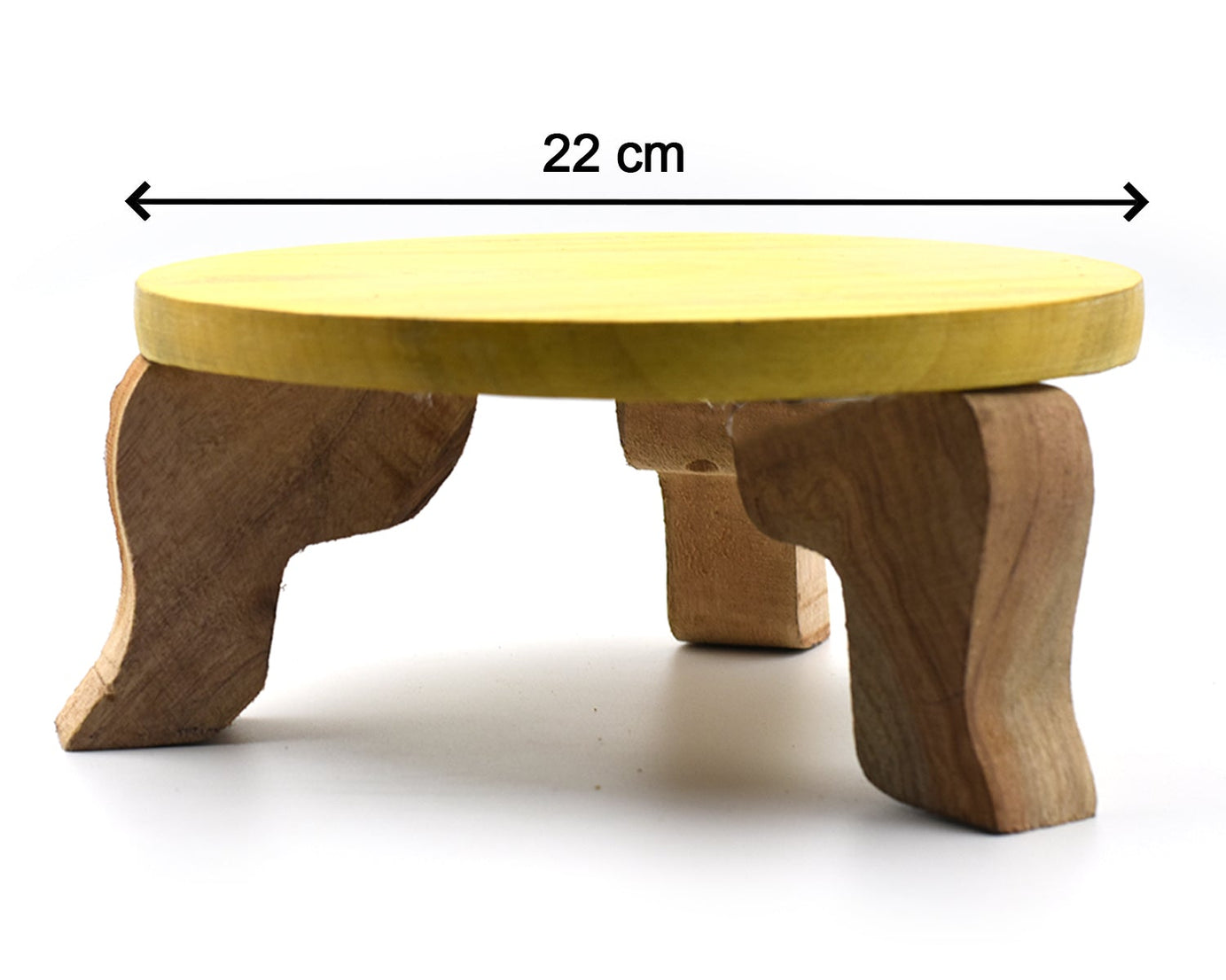 Sturdy wooden patala for rolling dough and other culinary tasks