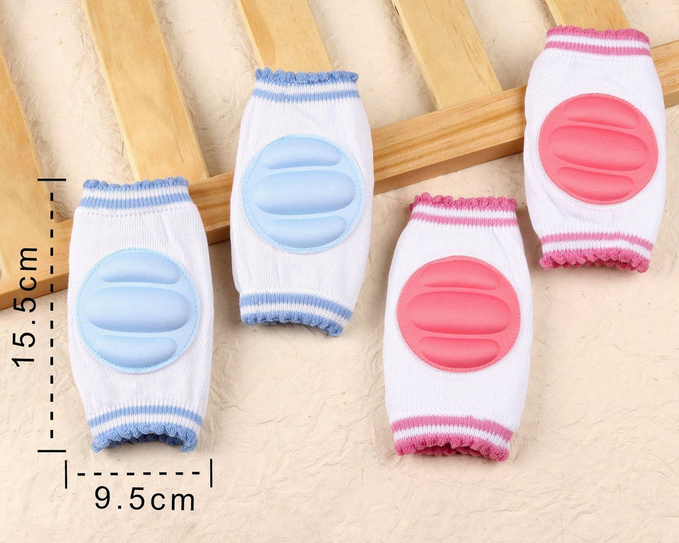 Knee protection gear for children with secure fit