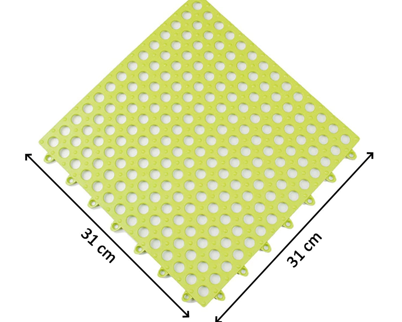 Bath mat designed to prevent slipping on wet floors