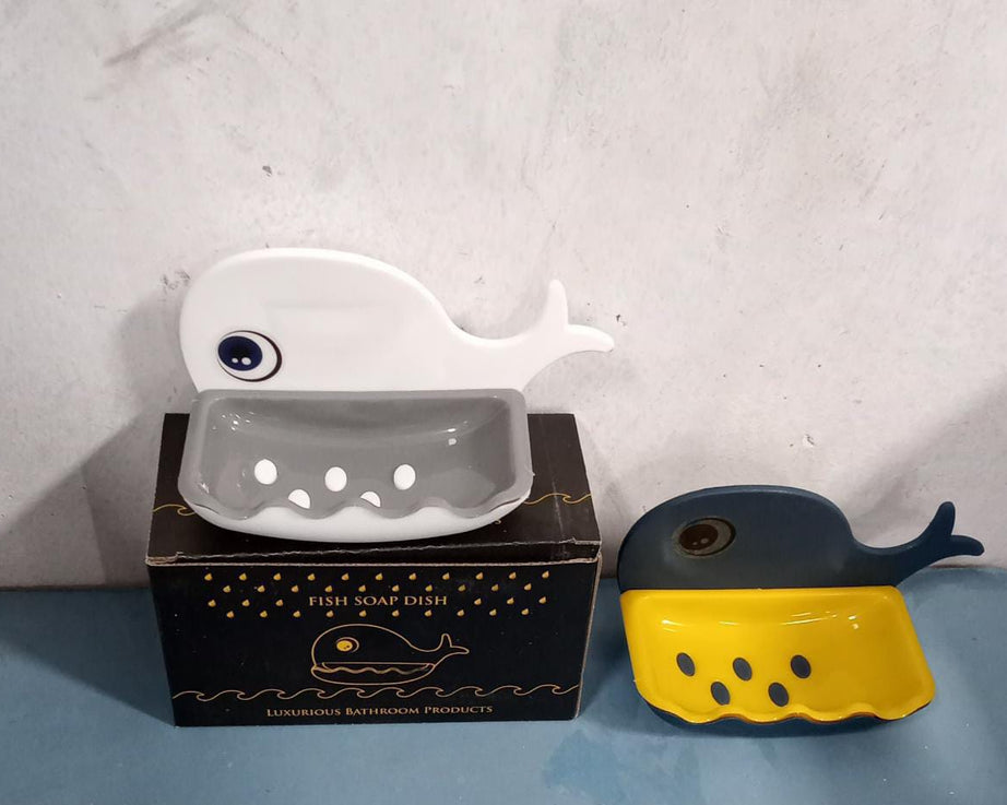 Fish shaped soap dish