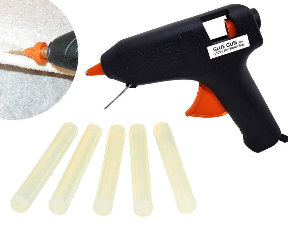High-temperature glue gun for crafting.