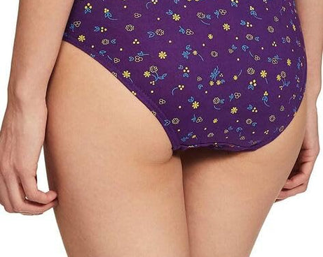 Women's Cotton Printed Panty Comfortable and Colorful Combo - Pack of 6 Multicolor Panties for Womens/Girls