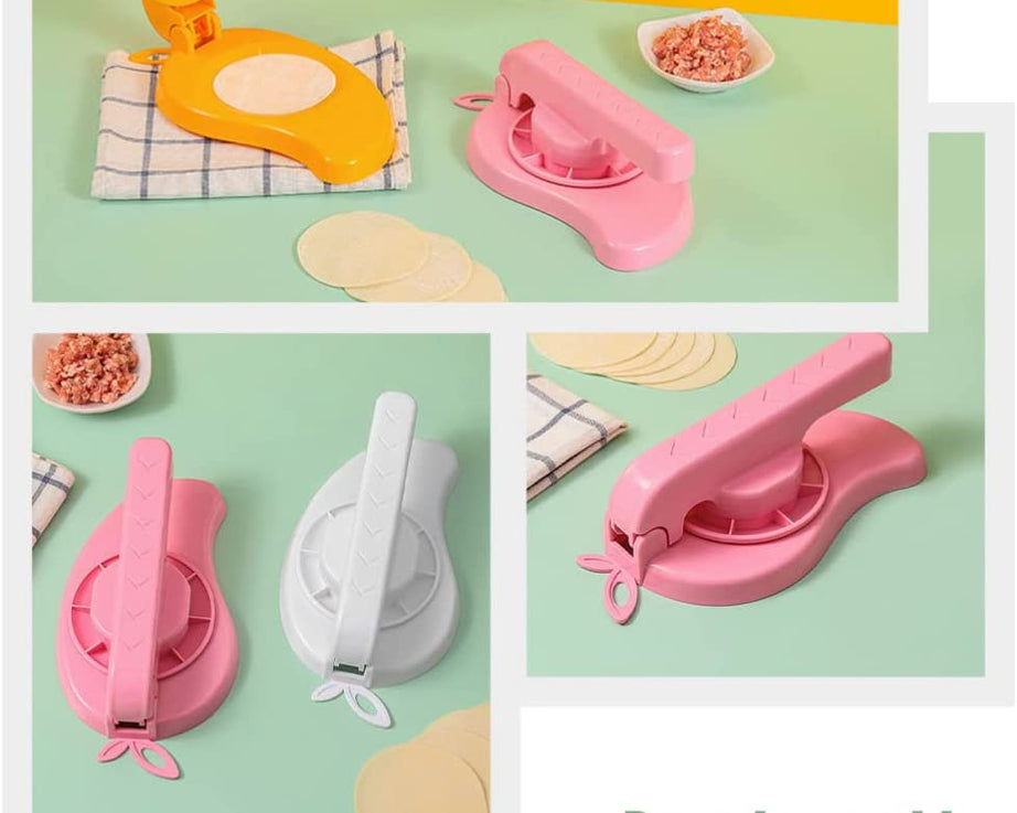 Plastic Puri Press Maker (1 Pc): Easy Chapati Roti Press (Kitchen)