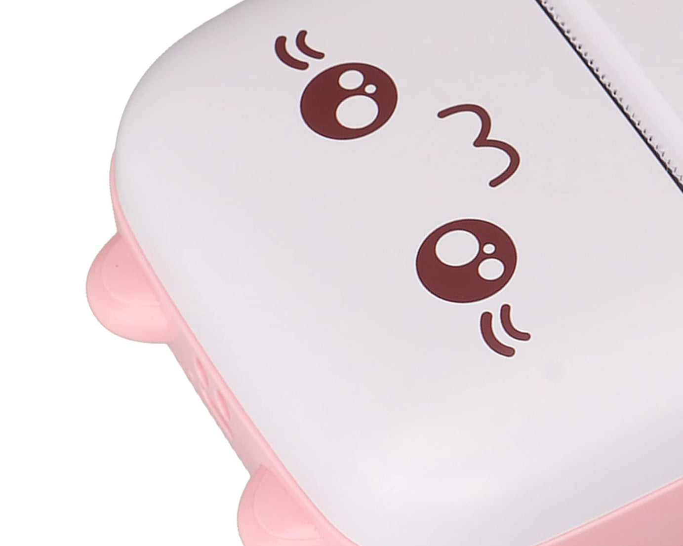 Pocket Mini Printer, Mobile Phone Bluetooth Connection Wireless Mini Thermal Printer with Android or iOS APP for Pictures, Portable Smart Printer,Contains 1 Rolls Thermal Paper, with Fast Paper Output for Photo Image