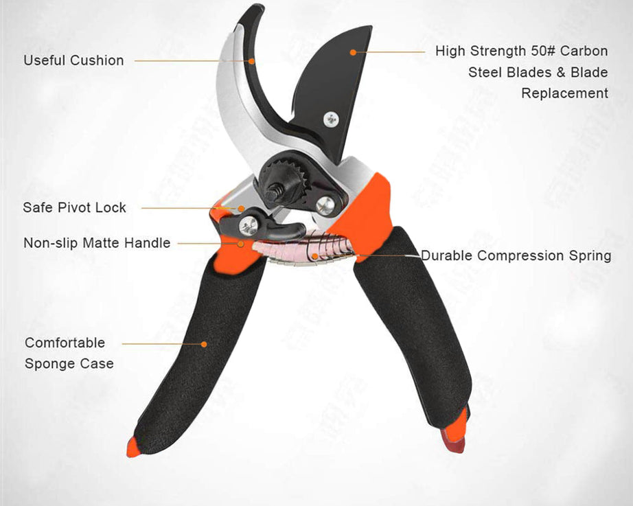 Wall-mounted organizer for garden tools