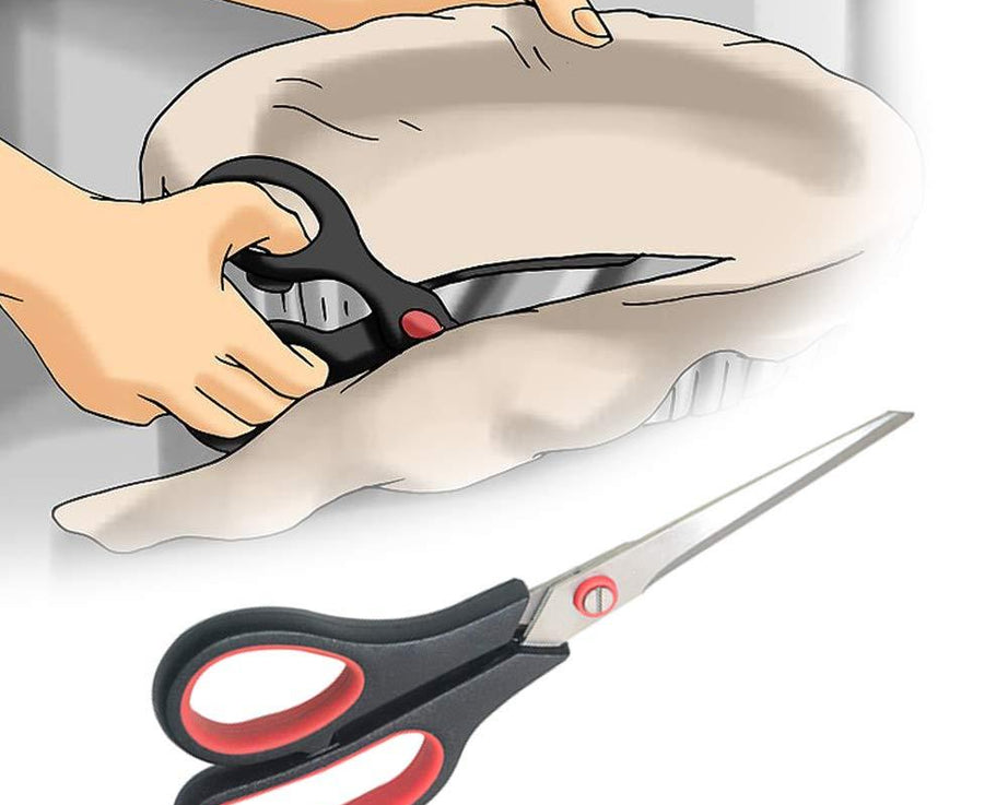 Scissor set with two pieces in a pack.